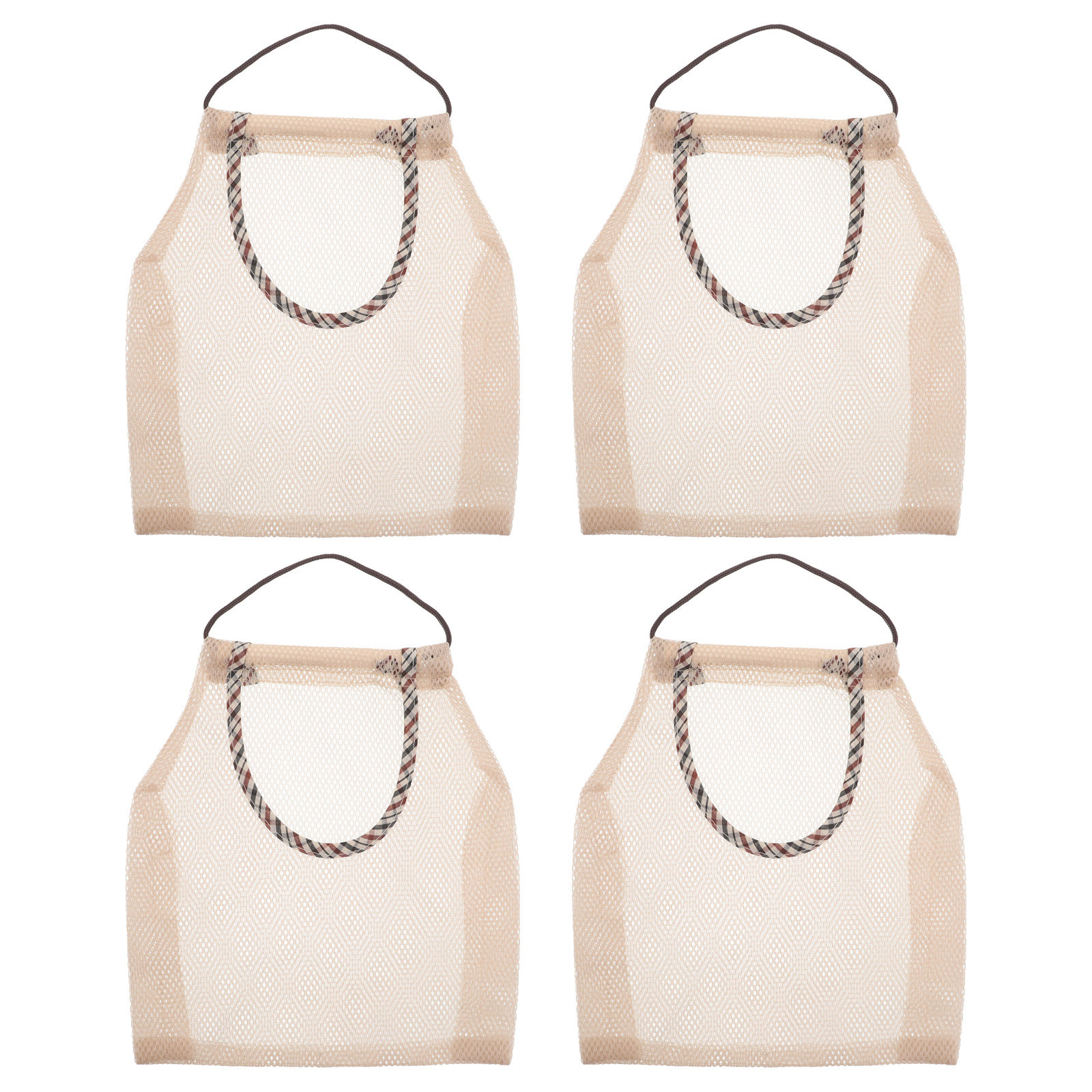 Produce Bag Reusable Mesh - 망사 재질의 양파 보관용 가방 4개