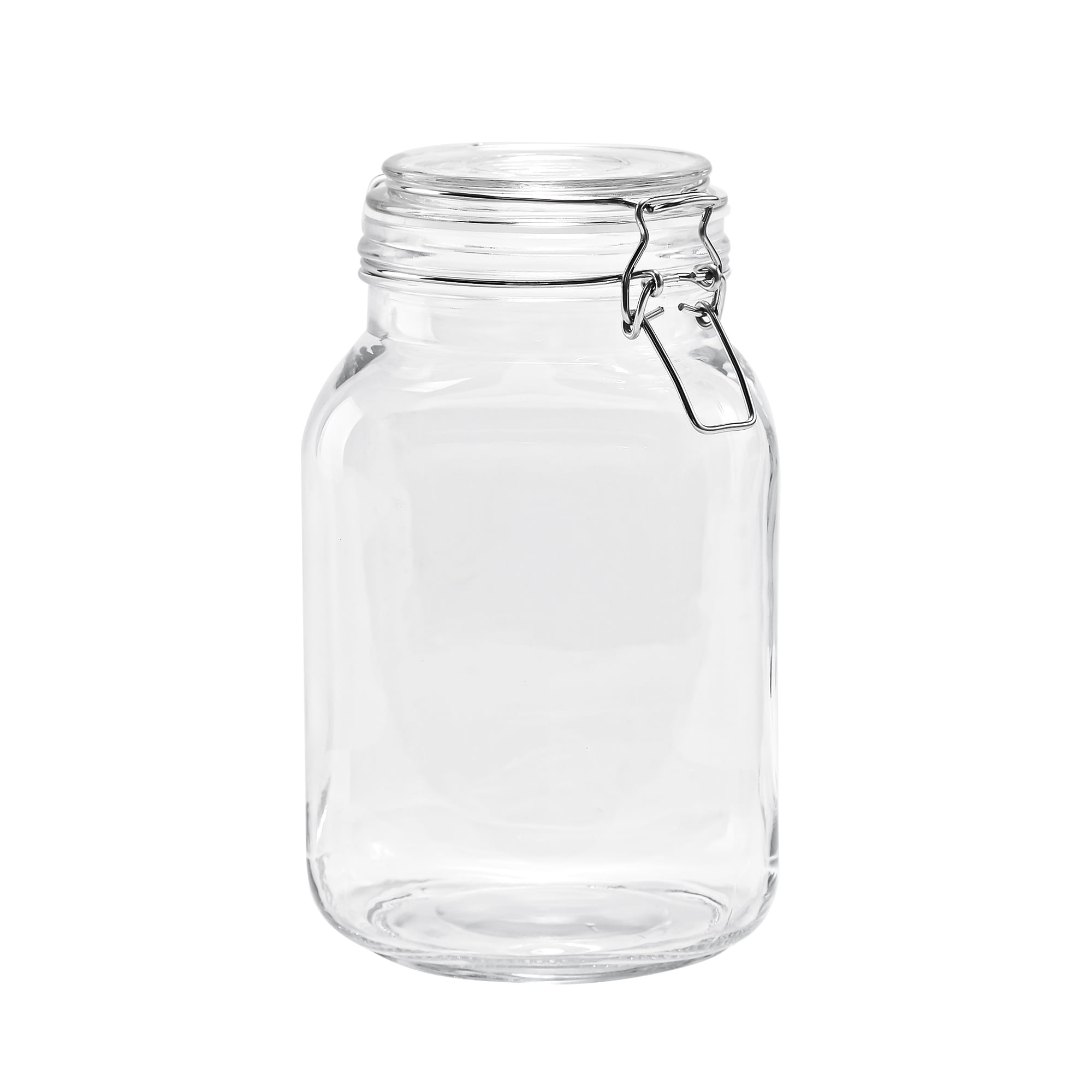 Food Storage Jars & Containers - 67온스 용량의 밀폐형 유리 식품 보관