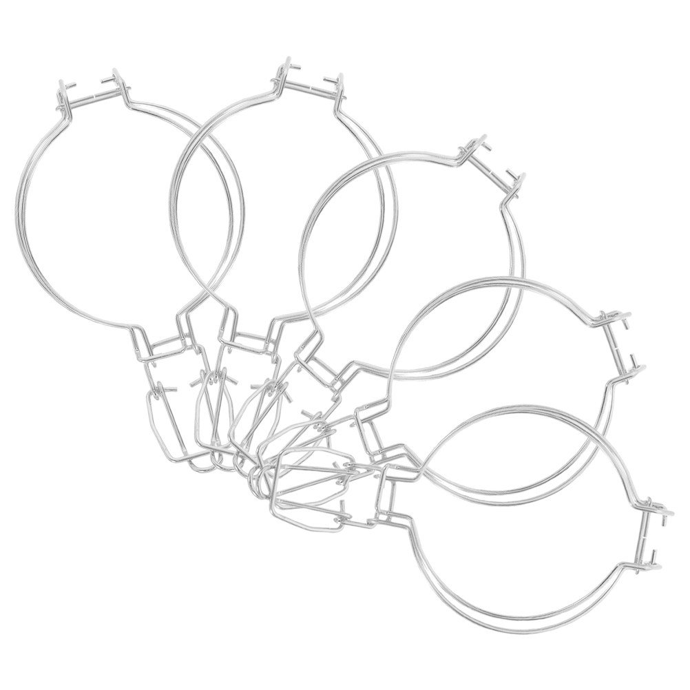 Food Storage In Stainless Steel - 5Pcs 항아리 와이어 클램프 주방 보관