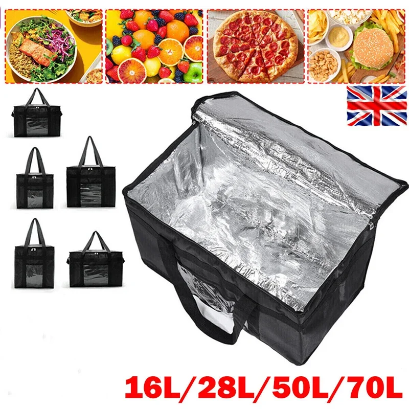 Food Storage Zipper - 16L-70L 절연 열 토트 백 대형