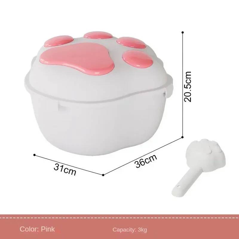 밀폐형 애완동물 사료 보관통 방습 대형견/고양이 사료  - Xxl Food Storage Container 리뷰 및 가격