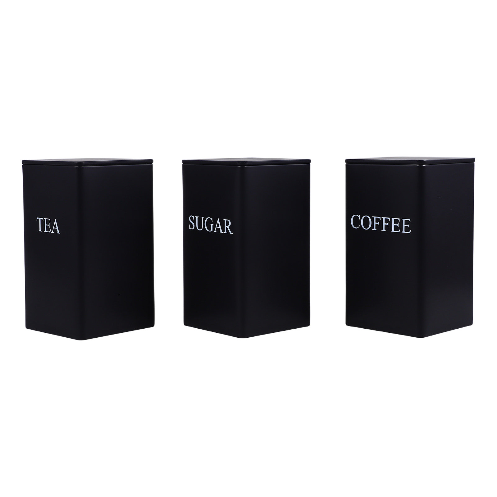 3개 세트 주방용 보관 용기, 금속 재질, 커피, 차, - Food Storage Jars & Containers 리뷰 및 가격
