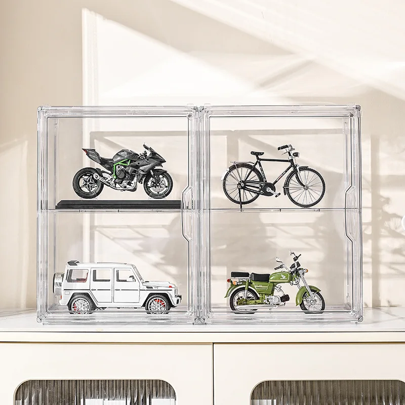 손가락을위한 명확한 디스플레이 상자 인형 및 블라인드  - Stackable Pantry Bin 리뷰 및 가격