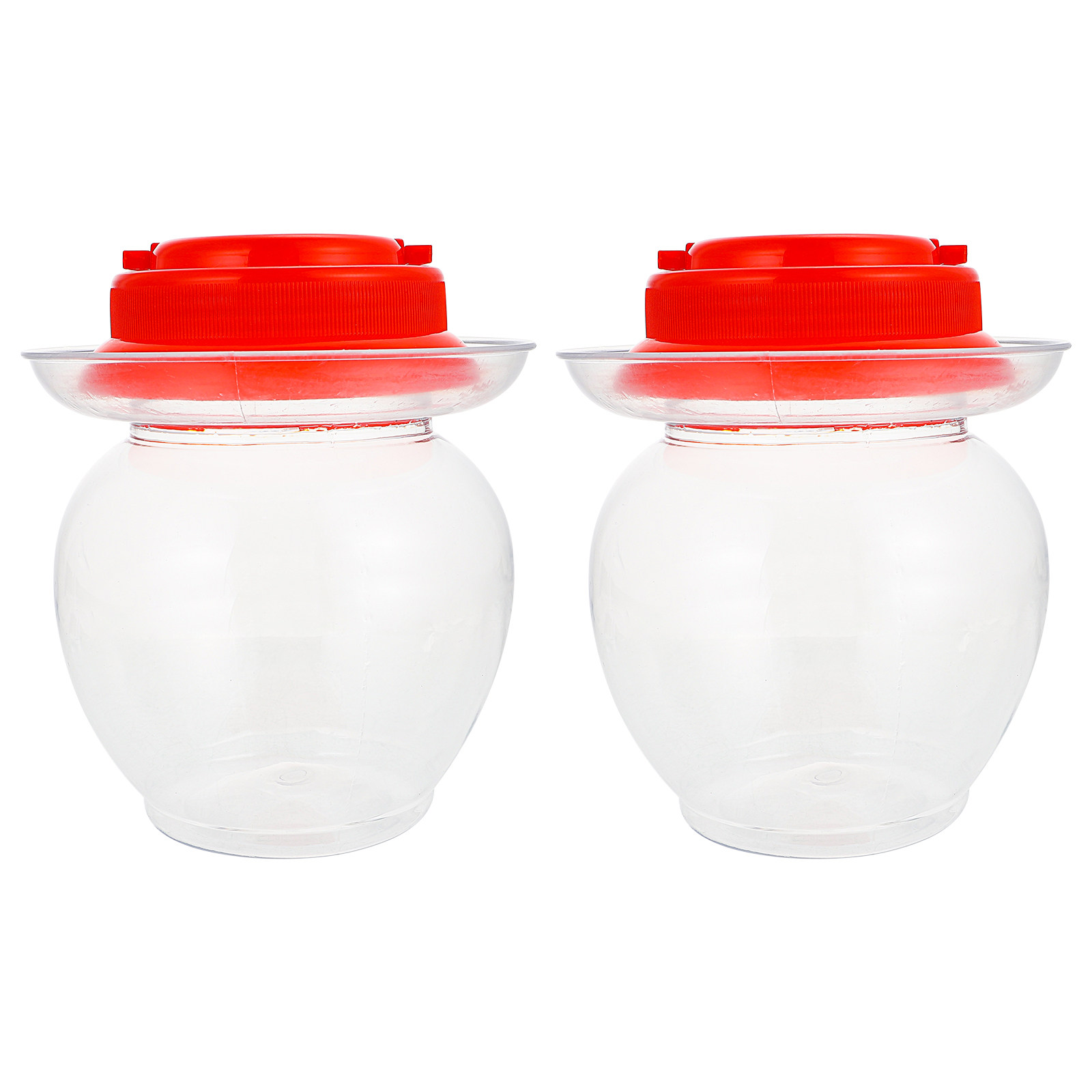 2개 세트, 플라스틱 밀폐 용기, 가정용, 주방용, 투 - Food Storage Jars & Containers 리뷰 및 가격