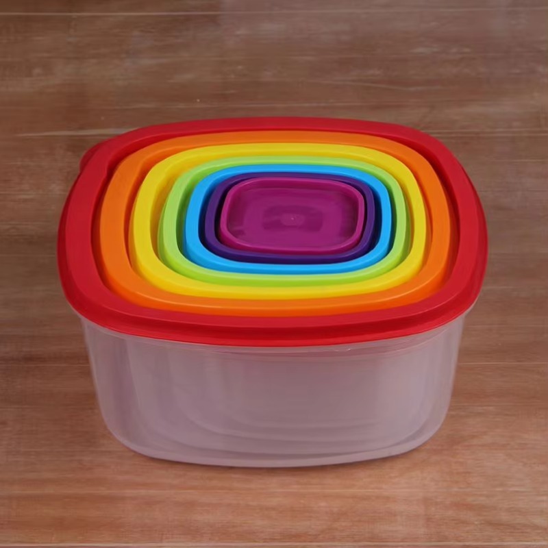 레인보우 7종 플라스틱 식품 보관 용기 - Food Storage Plastic 리뷰 및 가격