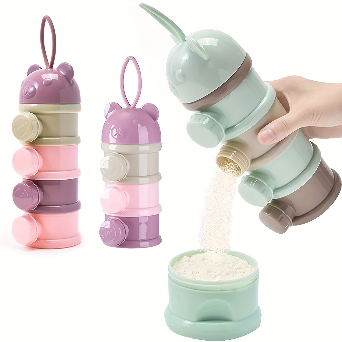 스트랩이 있는 대용량 아기 분유 용기, 분유 디스펜서, - Xxl Food Storage Container 리뷰 및 가격