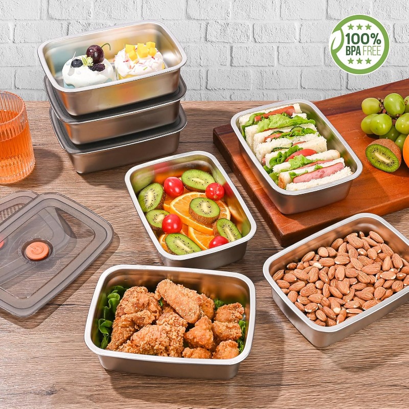 스테인리스 스틸 대용량 밀폐형 도시락통, 캠핑용 냉장고 - Xxl Food Storage Container 리뷰 및 가격