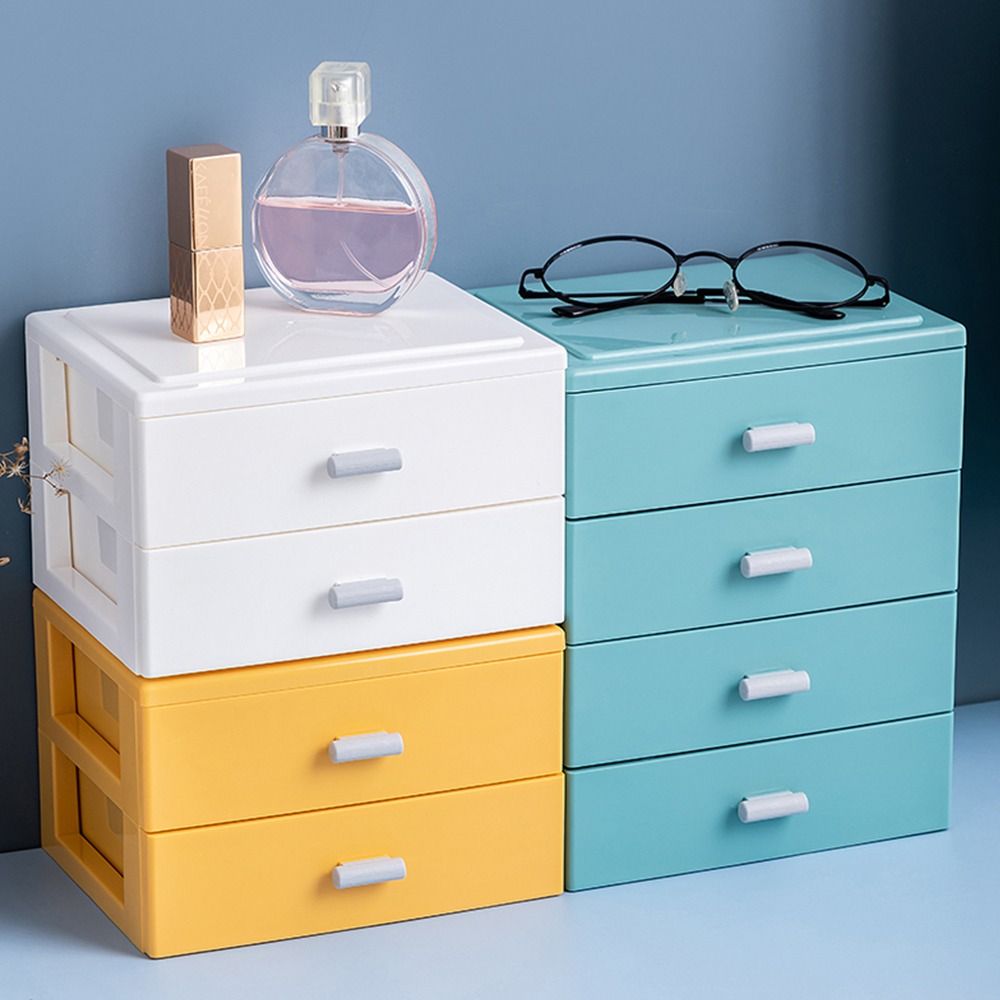 다층 서랍형 수납함, 다채로운 색상의 대용량 손잡이 박 - Stackable Pantry Bin 리뷰 및 가격