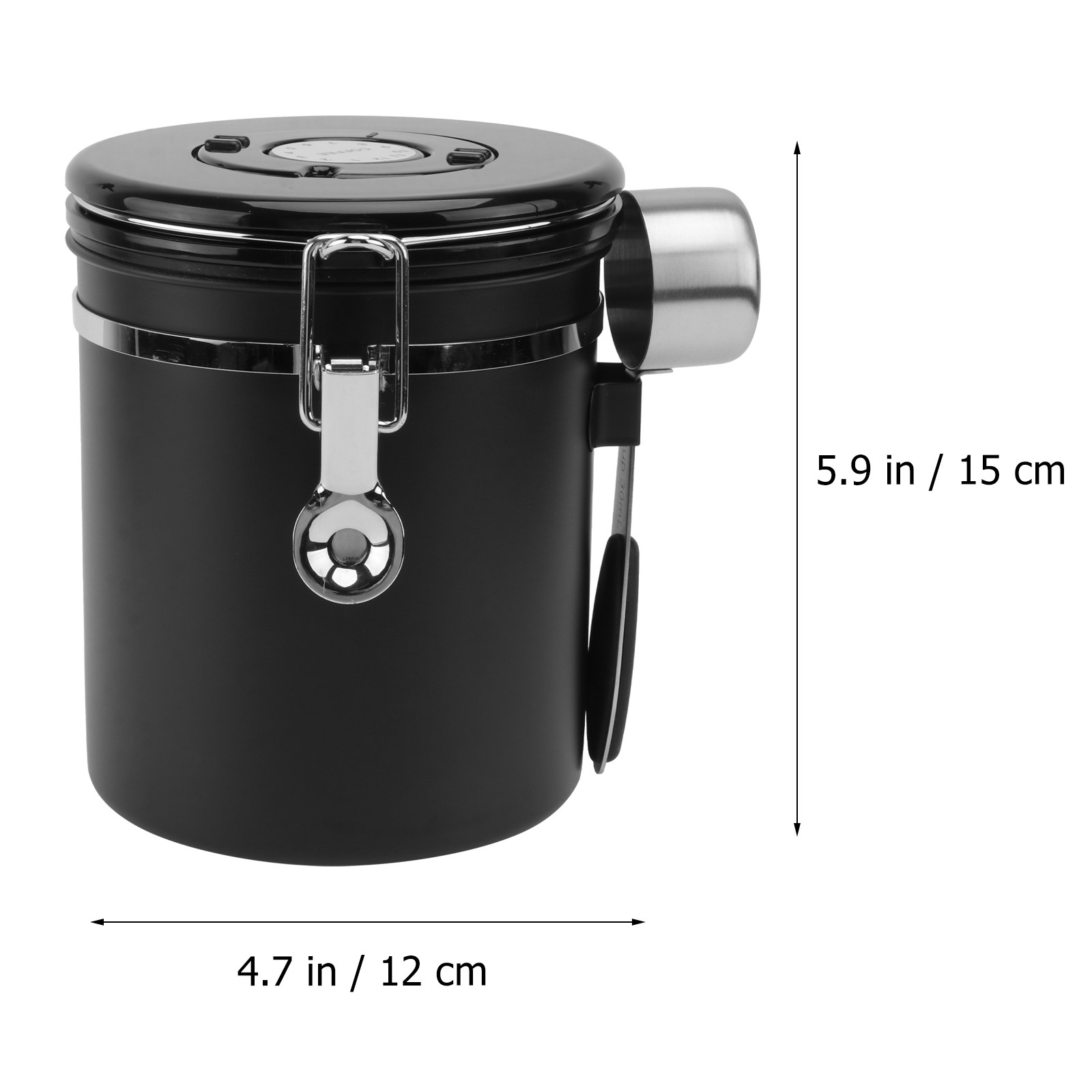 1개입 커피콩 밀폐 용기 스테인리스 스틸 보관 캔스터  - Food Storage In Stainless Steel 리뷰 및 가격