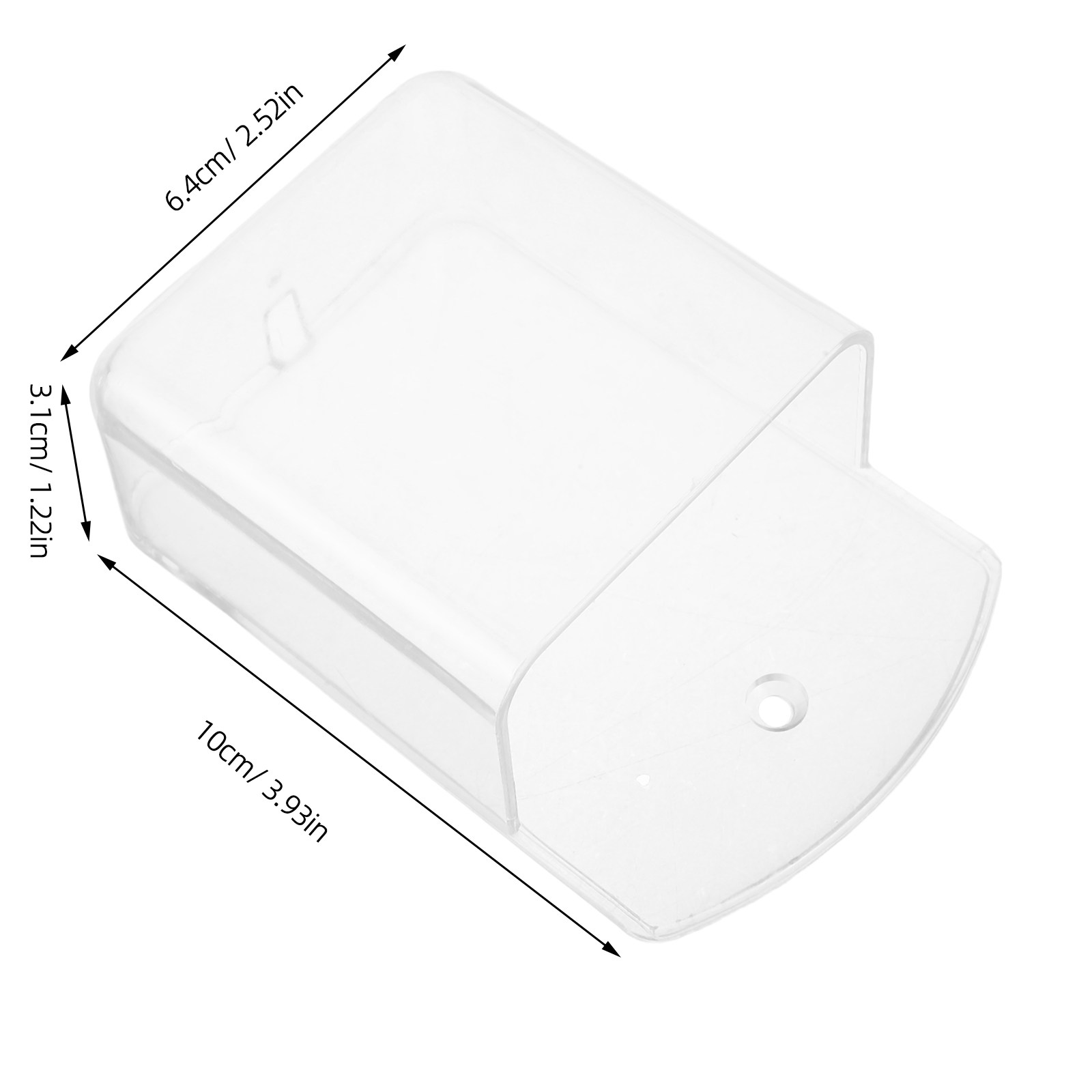 리모컨 홀더 벽걸이형 3.9x2.5x1.2인치 플라스틱 - Food Storage Boxes 리뷰 및 가격