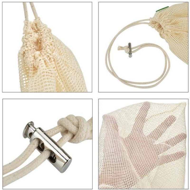 면 메쉬 생산 가방 야채와 과일을 위한 재사용 가능한  - Produce Bag Reusable Mesh 리뷰 및 가격