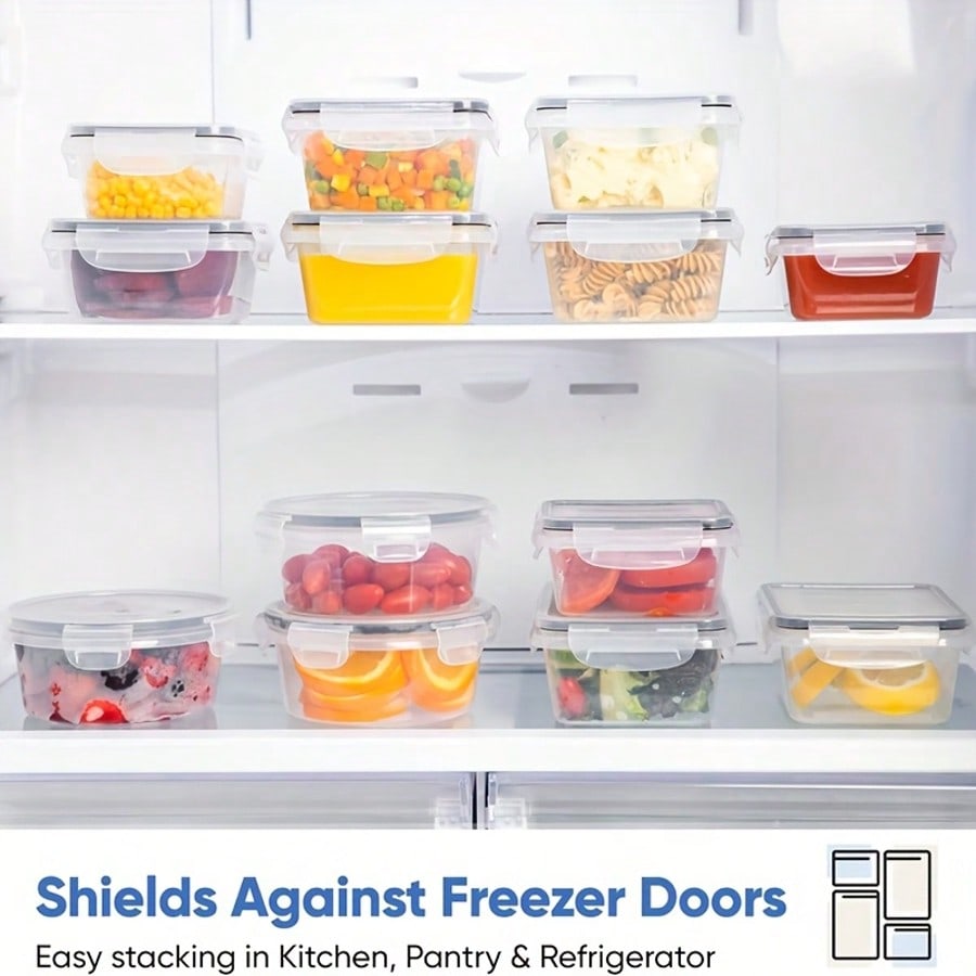 24개 식사 준비용 식품 용기 세트, 누수 방지 밀폐  - Food Storage Prep Containers 리뷰 및 가격