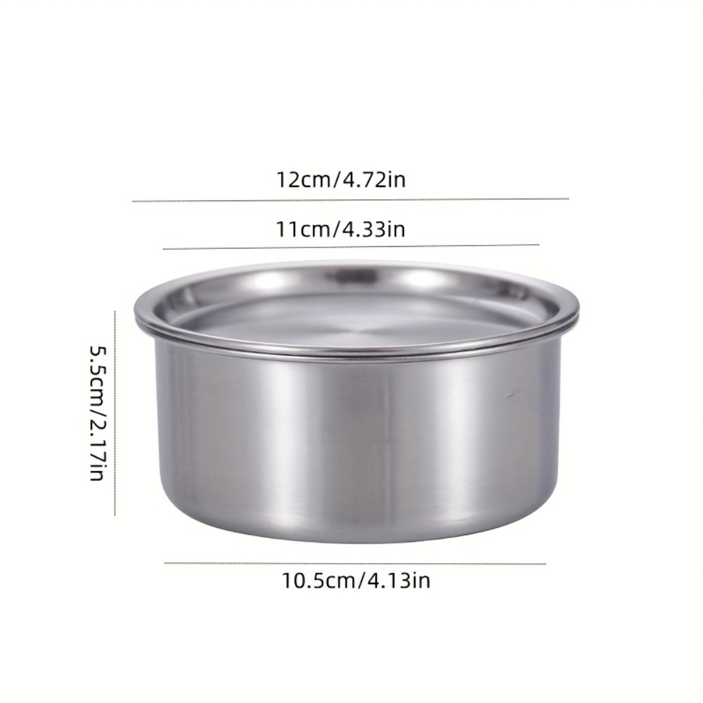 304 스텐 뚜껑포함 계란찜기 미니 램킨볼 푸딩 디저트 - Food Storage In Stainless Steel 리뷰 및 가격