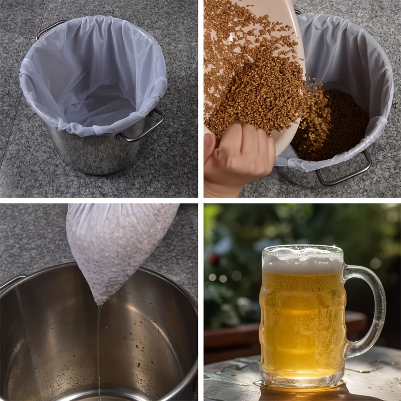재사용 가능한 필터 백, 콜드브루 커피, 차에 적합하며 - Produce Bag Reusable Mesh 리뷰 및 가격
