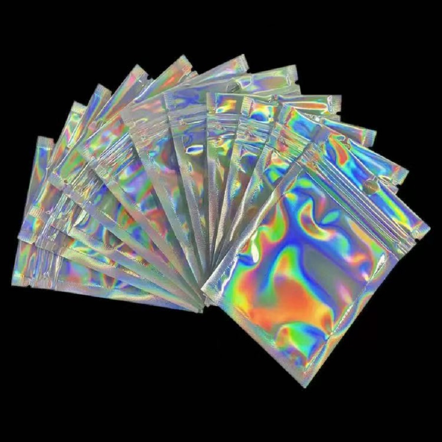 100pcs 냄새 증거 가방 Mylar 홀로그램 Res - Food Storage In Mylar Bags 리뷰 및 가격