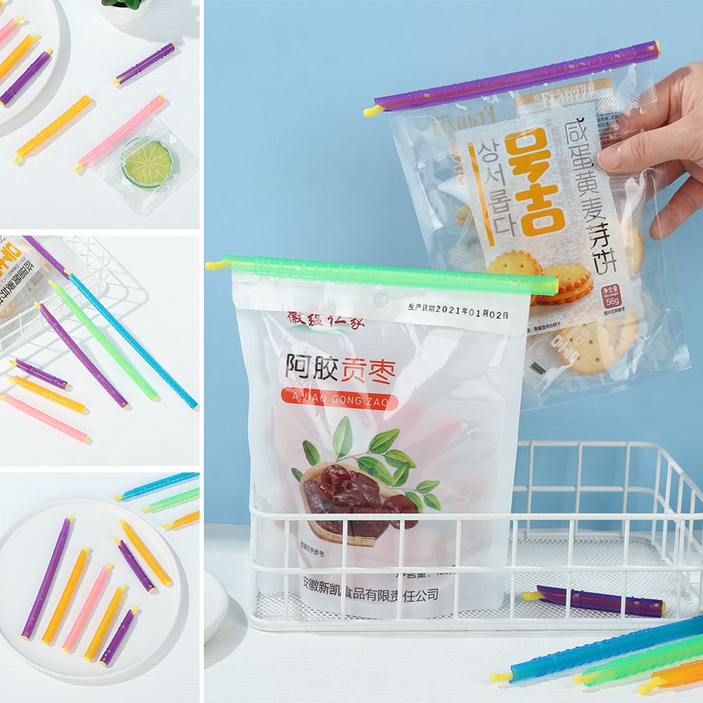 5PCS 매직 가방 실러 스틱 식품 가방 씰링 클립 신 - Food Storage With Lock 리뷰 및 가격