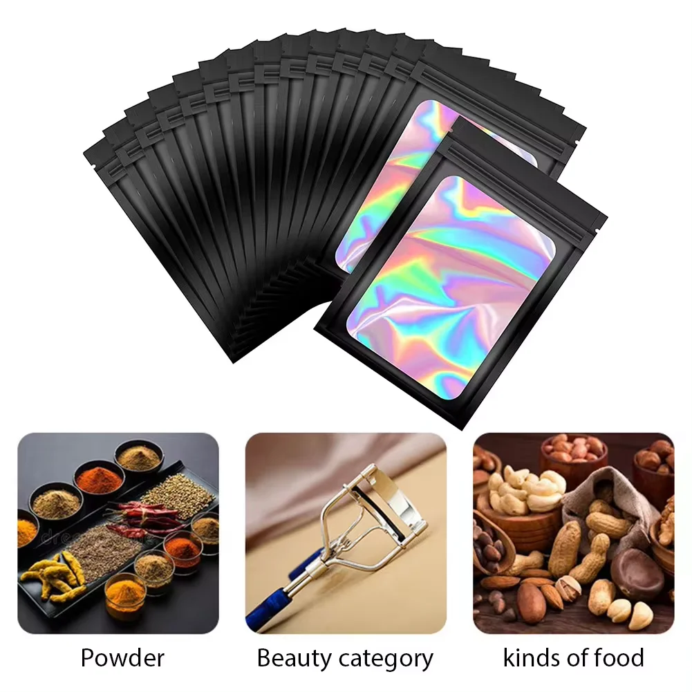 50개입, 냄새가 새어나오지 않는 마일라르 재질의 지퍼 - Food Storage In Mylar Bags 리뷰 및 가격