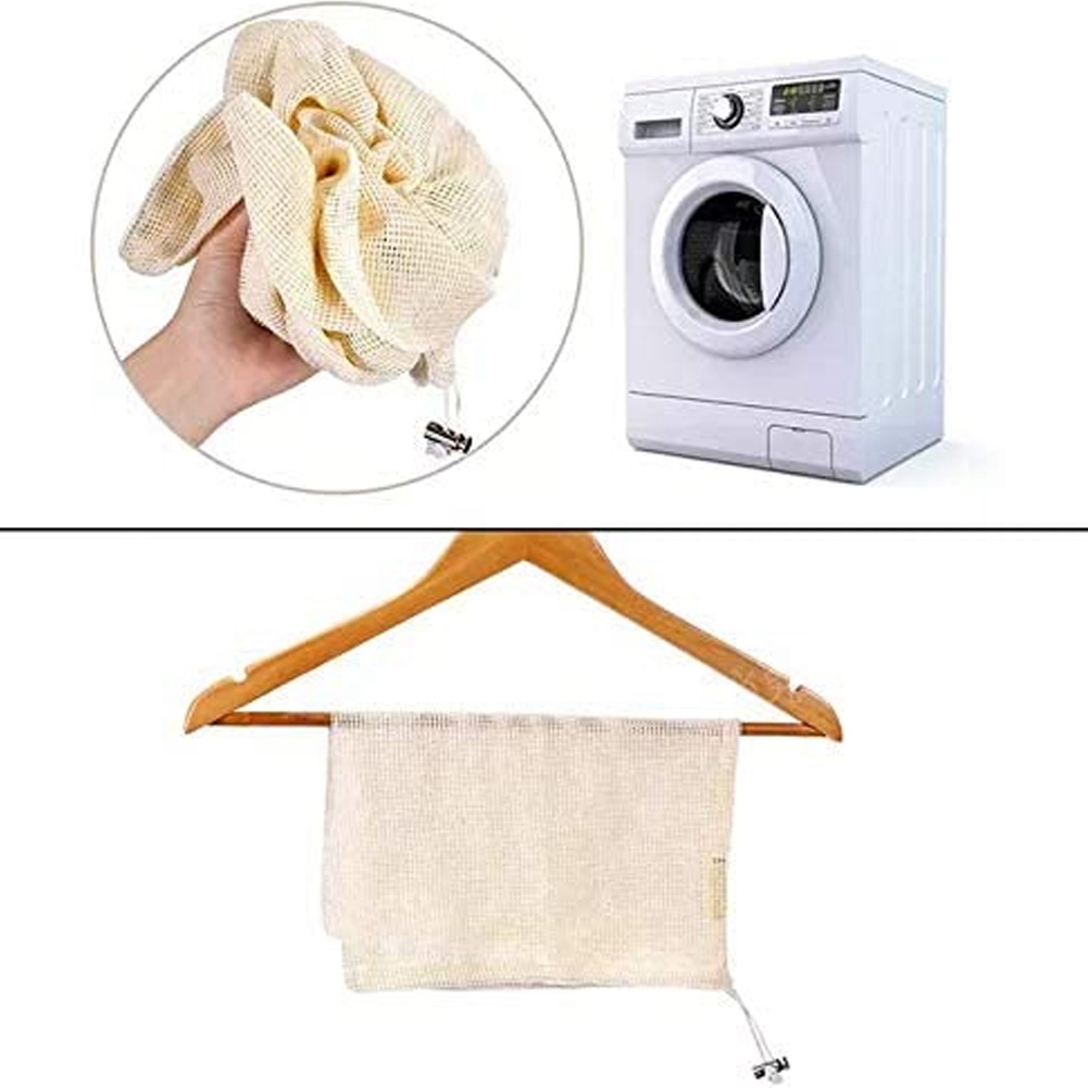 식료품, 야채 및 신선한 농산물 보관용 재사용 가능한  - Produce Bag Reusable Mesh 리뷰 및 가격