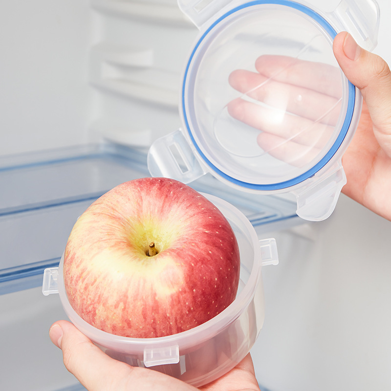 미니 사과 모양의 휴대용 음식 보관 용기, 손잡이가 있 - Food Storage Prep Containers 리뷰 및 가격