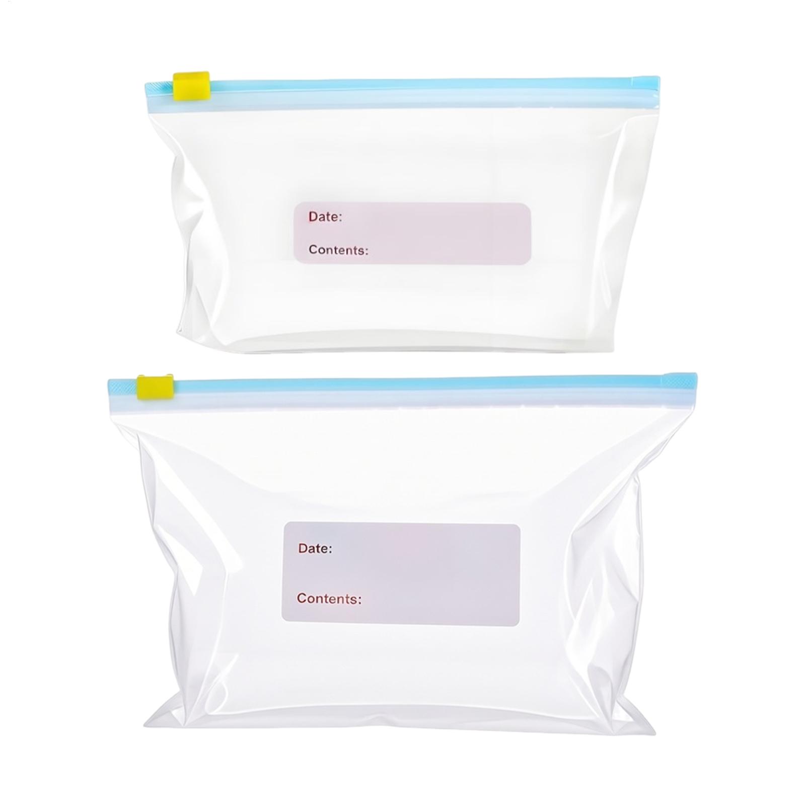 식품 저장 가방 15Pcs 식품 등급 저장 용기 누출  - Food Storage Zipper 리뷰 및 가격