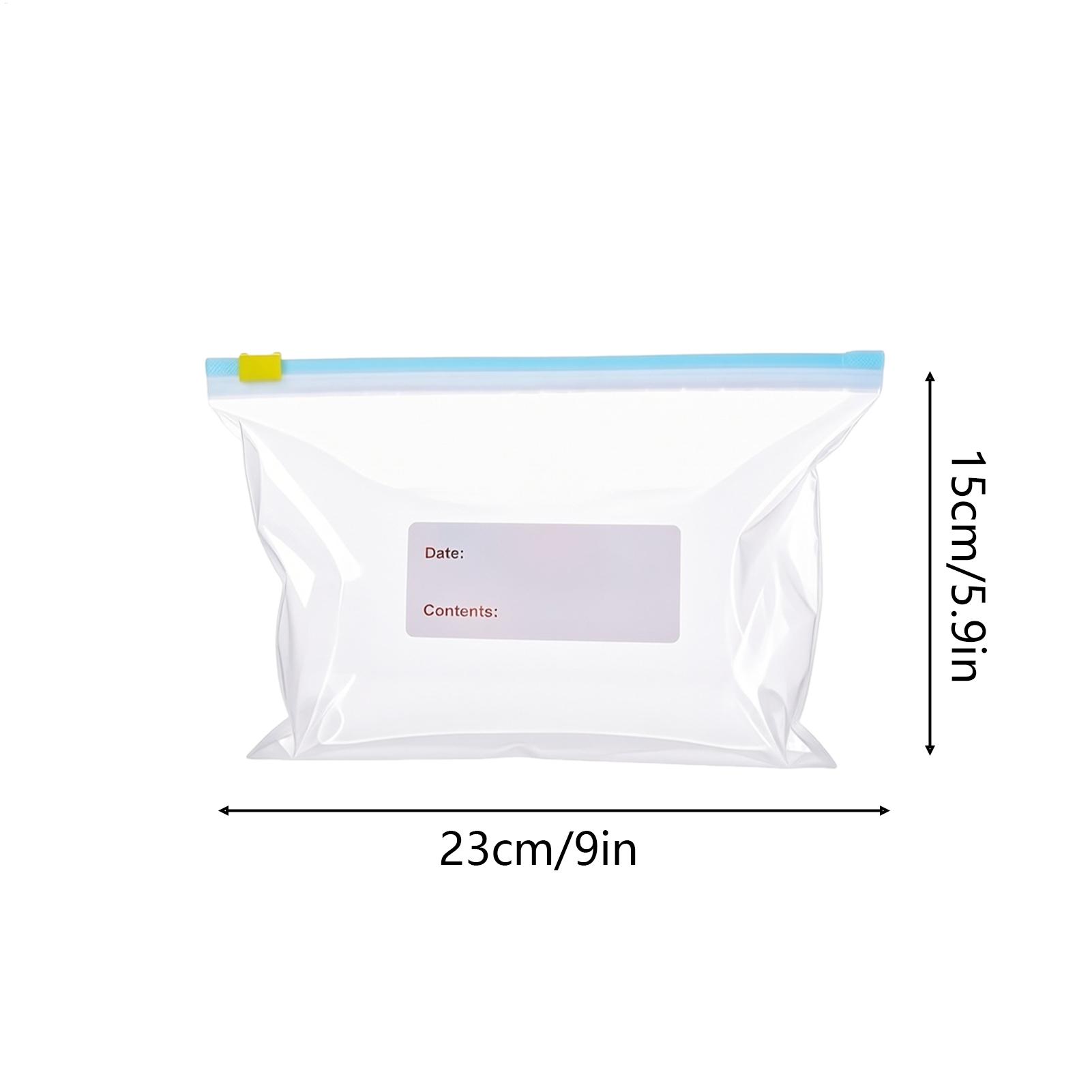 식품 저장 가방 15Pcs 식품 등급 저장 용기 누출  - Food Storage Zipper 리뷰 및 가격
