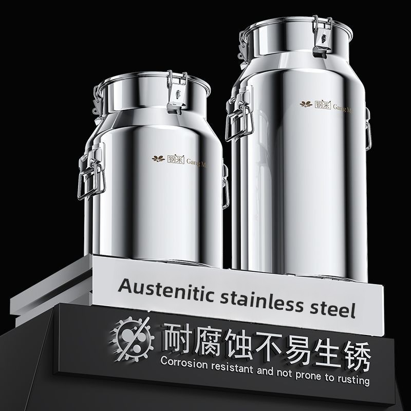 스테인리스 스틸 식품 등급 밀폐형 우유 및 콩 저장 및 - Food Storage In Stainless Steel 리뷰 및 가격